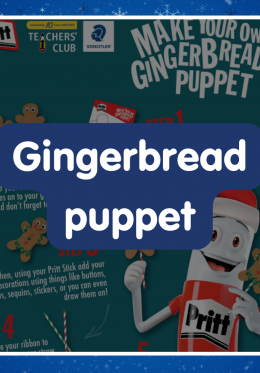 Gingerbread puppet