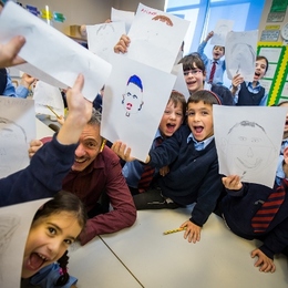 World Kids Colouring Day 2014: Classroom Workshops with Picasso