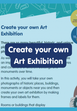 Create your own art exhibition